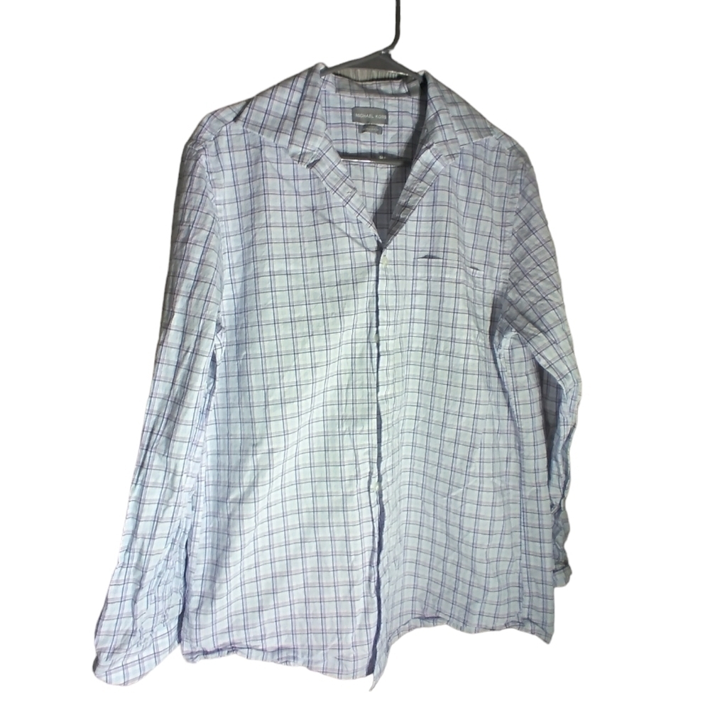 Michael Kors long sleeve button down shirt